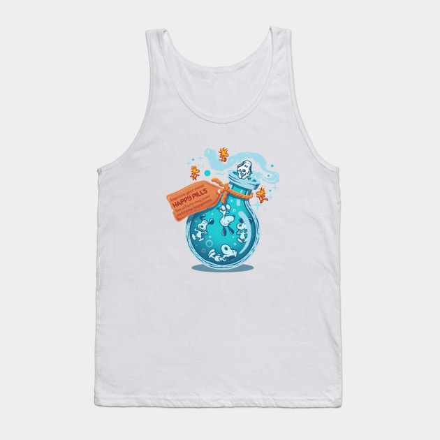 Happy Pills Tank Top by eriondesigns